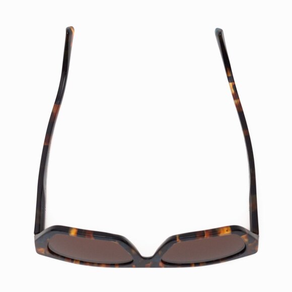 Alain Mikli A0 5053 Armitage 002/73 Teal Brown Tortoise Shield Sunglasses - Picture 13 of 14